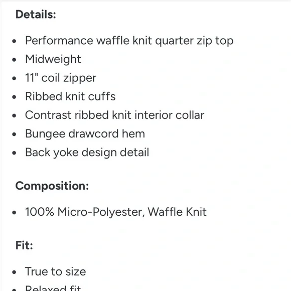 Straight Down Opal Half Zip - Picture 14 of 15